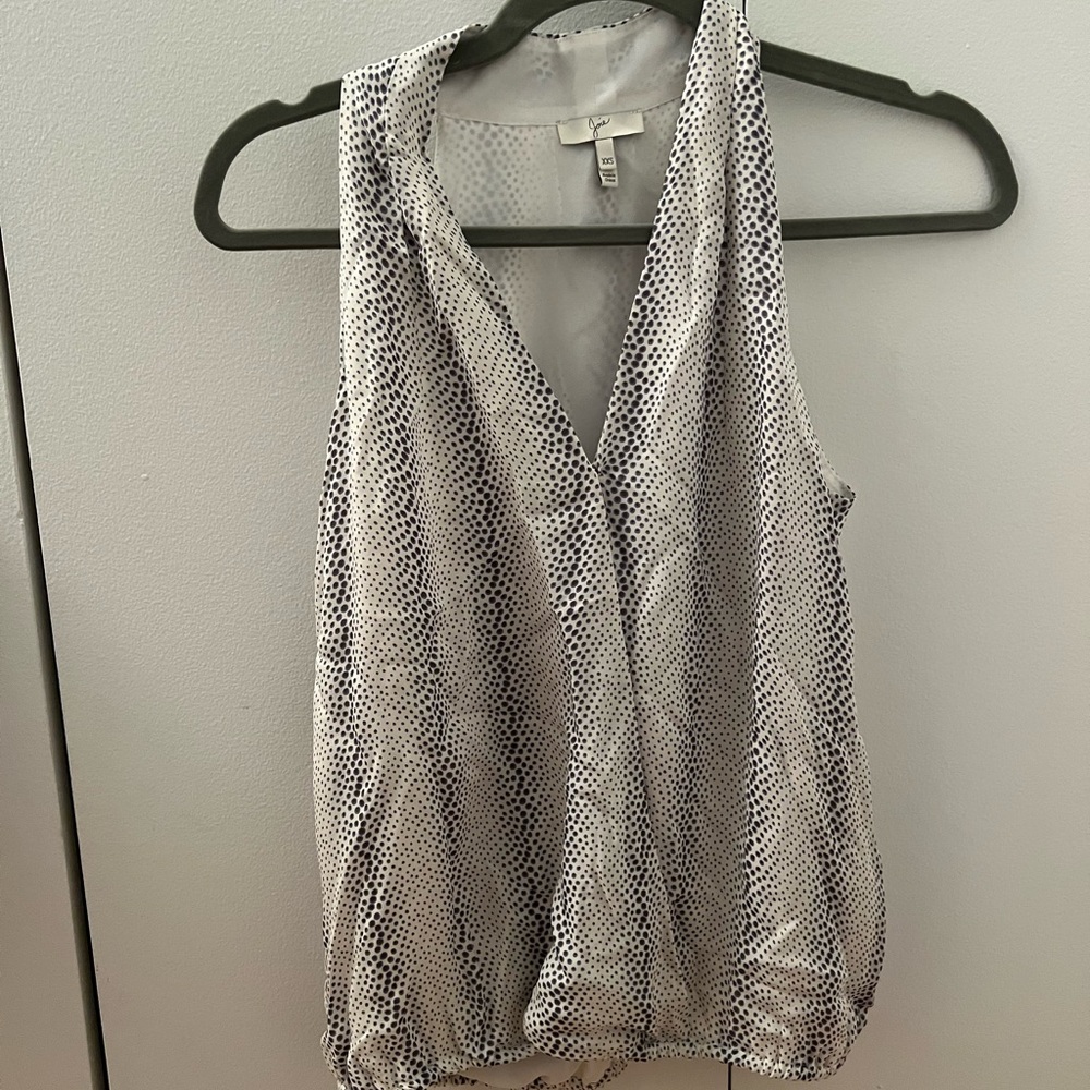 Jois XXS shirt - white with blue dots